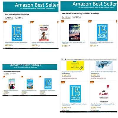 15 Minute Parenting On The Amazon Best Seller List!